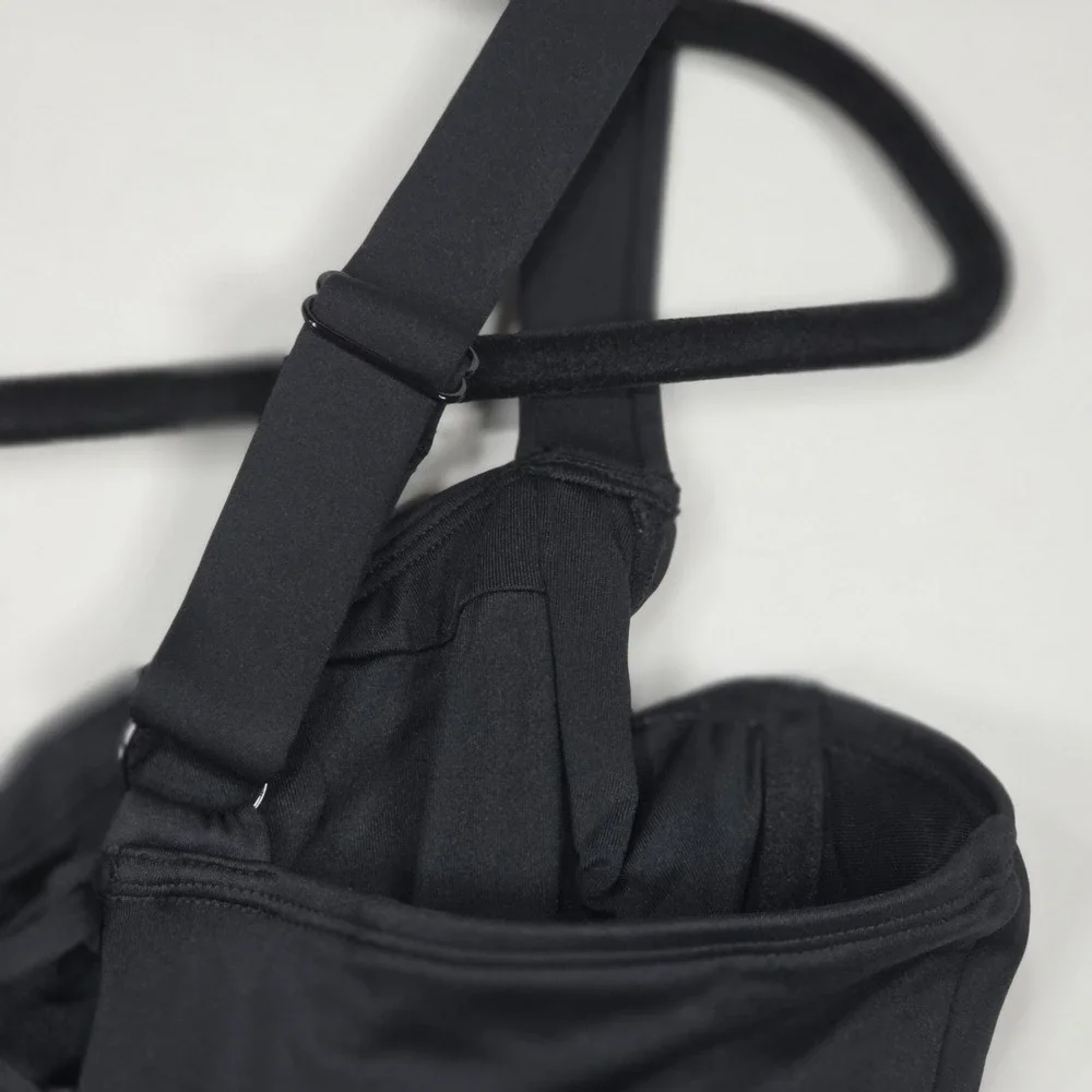 TA3 Lifty One Piece Swimsuit XL Regular Long B/C Cup Black Compression NWT