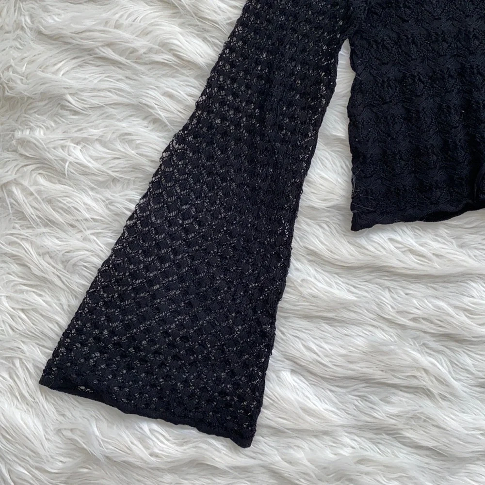 Zara | Sheer Knit Long Sleeve