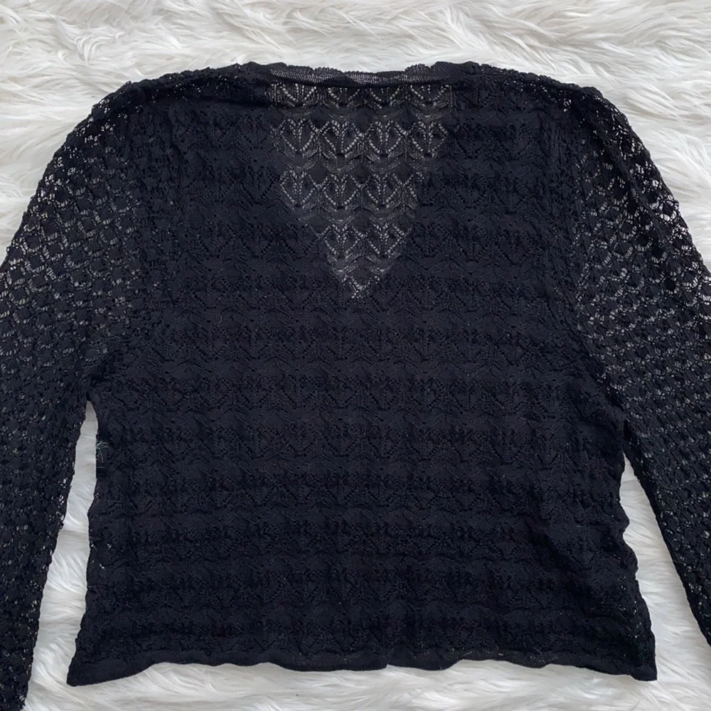 Zara | Sheer Knit Long Sleeve
