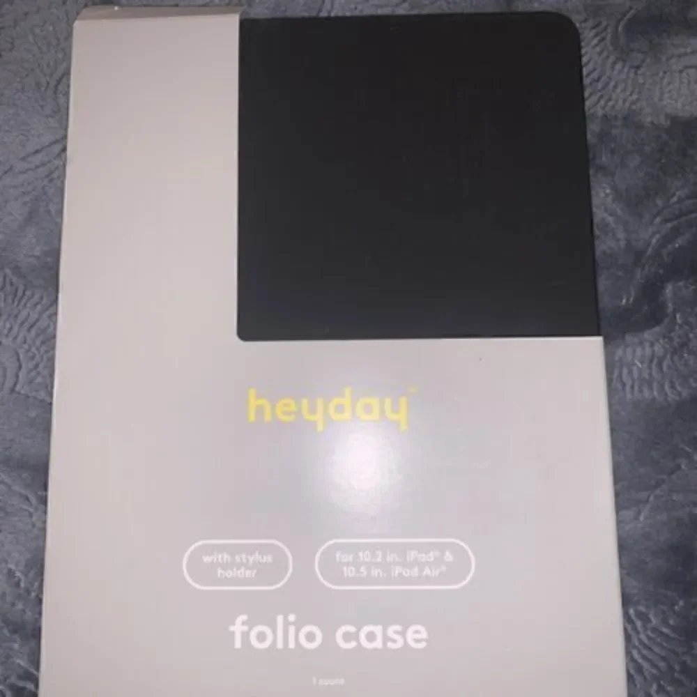 -NEW- Heyday Apple iPad Air 10.5 inch and Pencil Case - Black