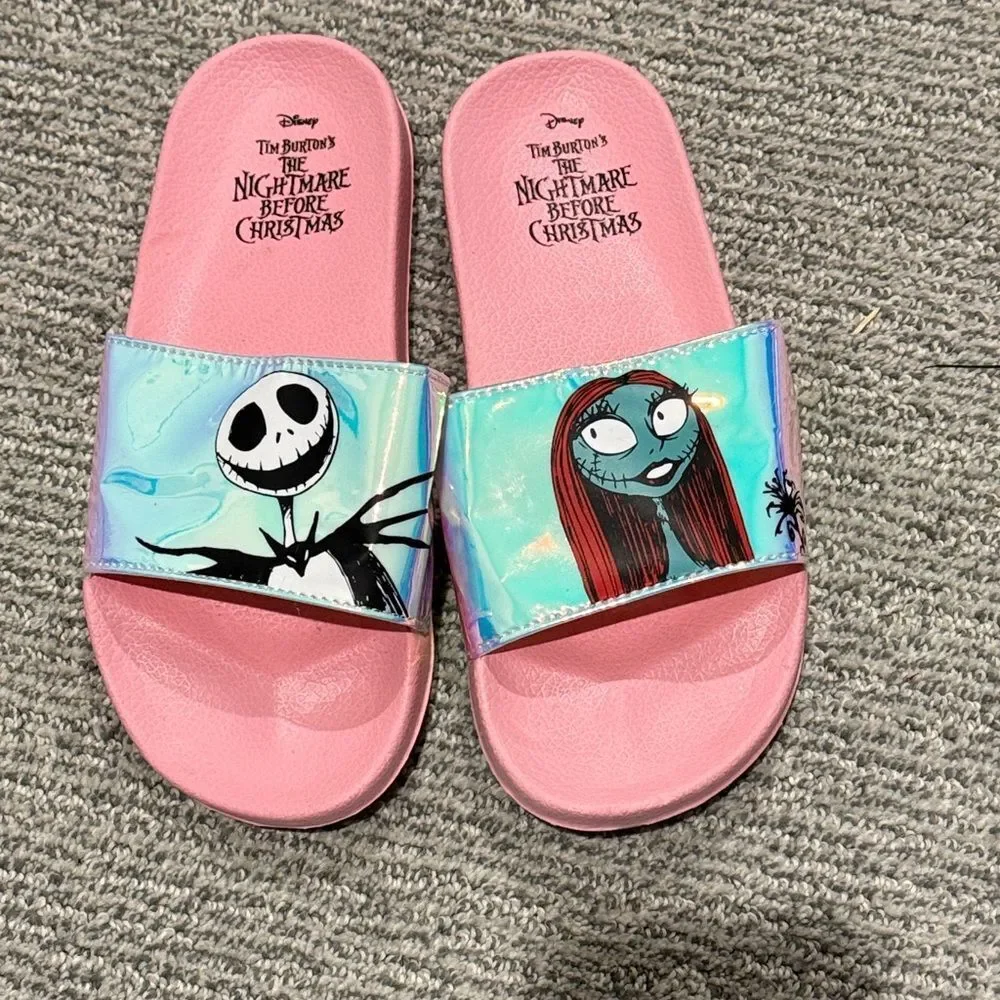 Disney Pink and Blue Slides - The Nightmare Before Christmas