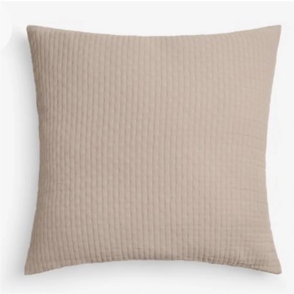 NWOT Parachute 25”x25” Organic Cotton Pillow Cover
