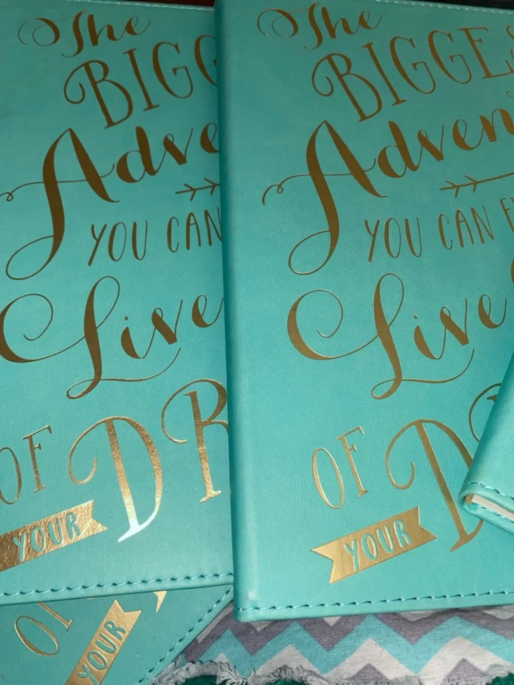 Barnes & Noble teal hardcover