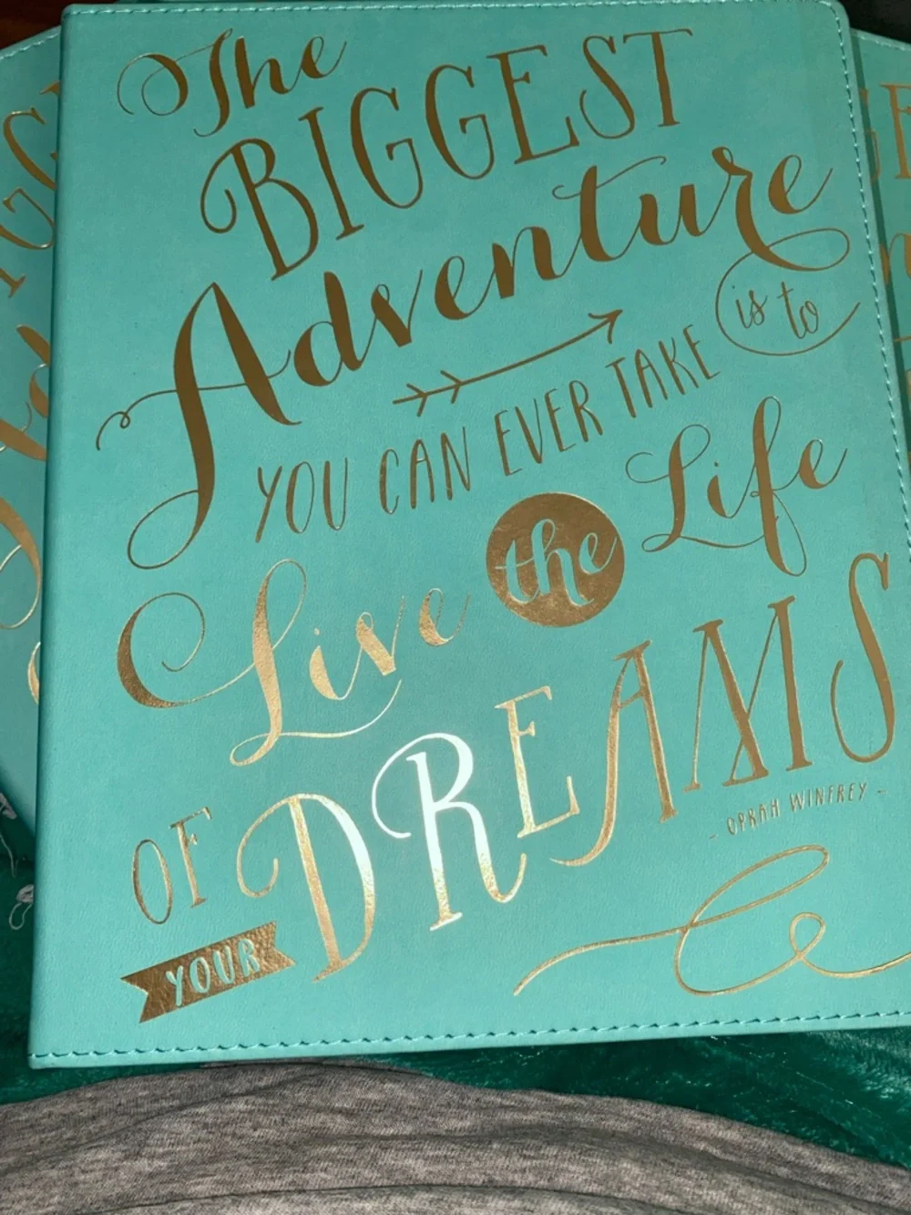 Barnes & Noble teal hardcover