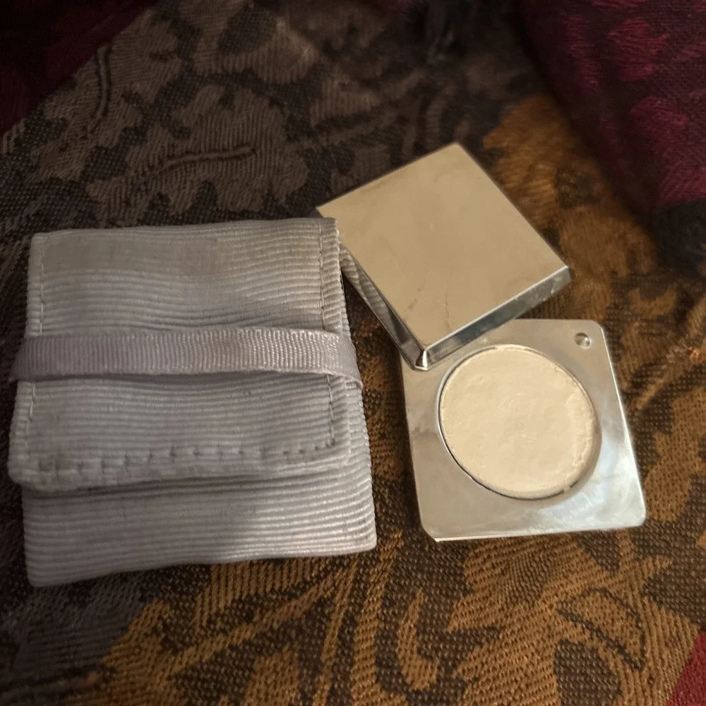 Rare Eternity Calvin Klein Perfumed Powder .07oz Metal Case /Protective Cover