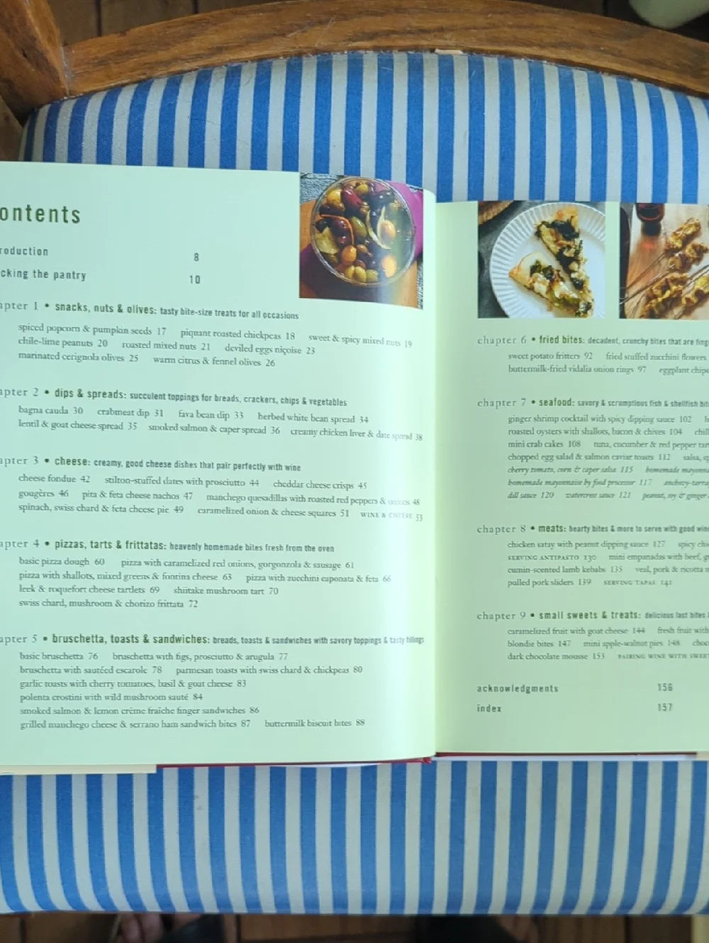 Crate&Barrel wine bites