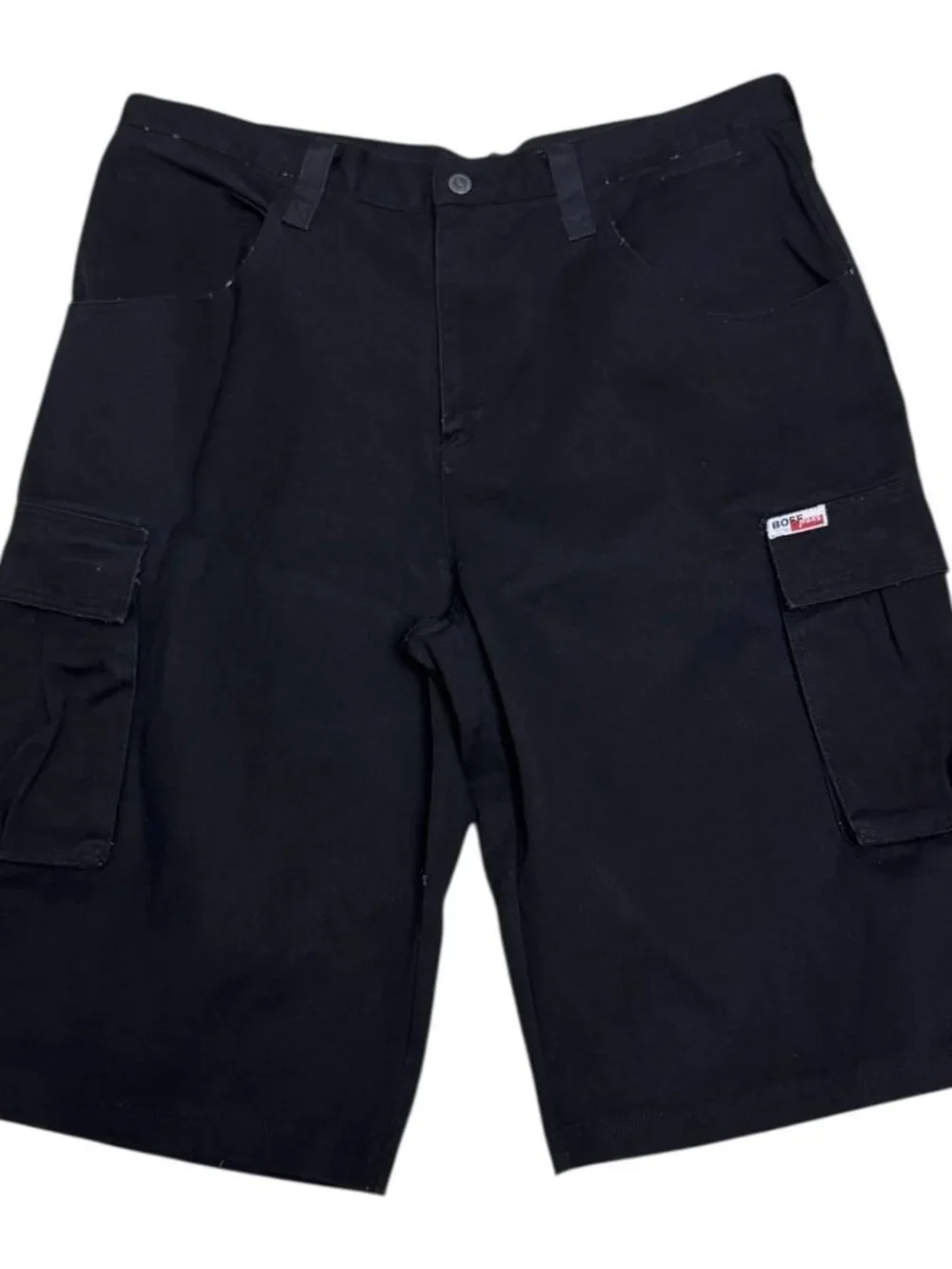 BOFF Vintage Y2K 2000s Streetwear Skate Baggy Wide Denim Jean Shorts Jorts 42