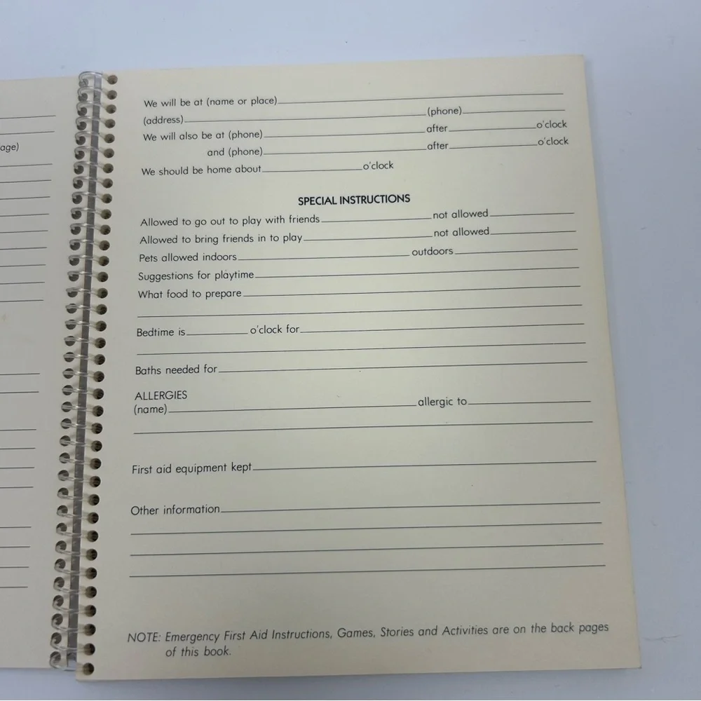 Hallmark good discoloring unused