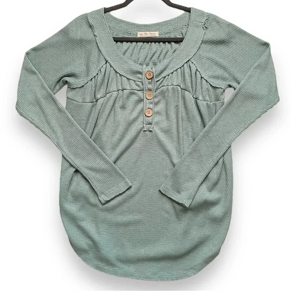 Free People curved hem