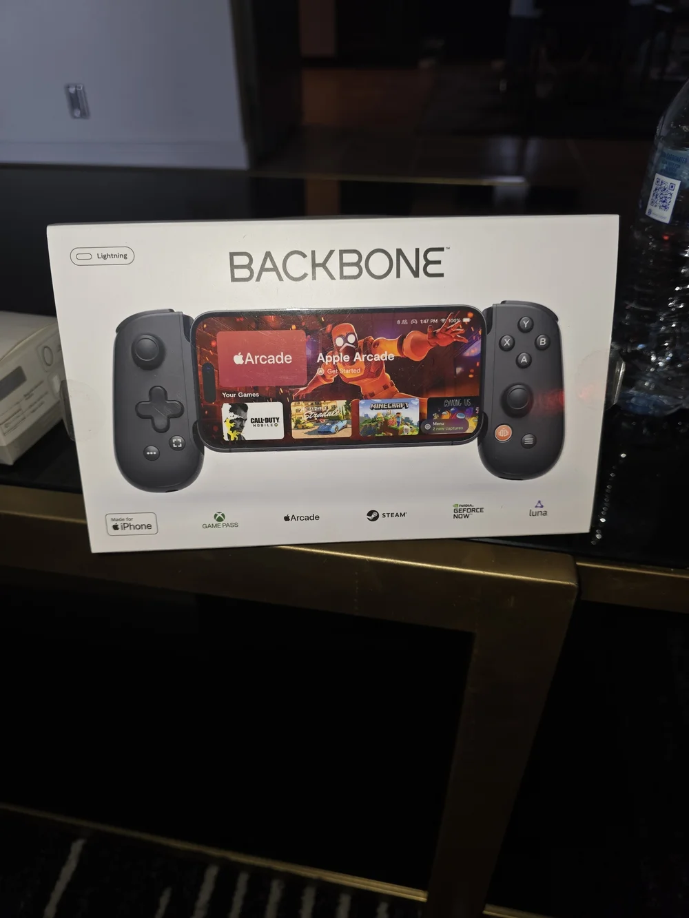 One Mobile Gaming Controller for iPhone - Black