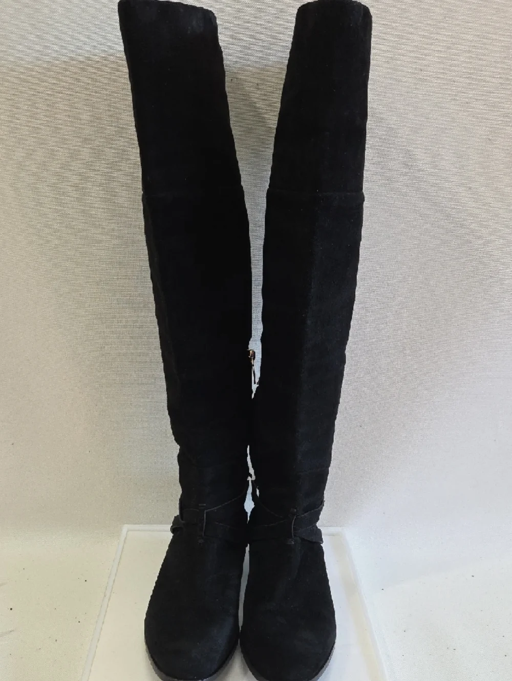 Black Chrisrian Dior Suede Boots Size 39
