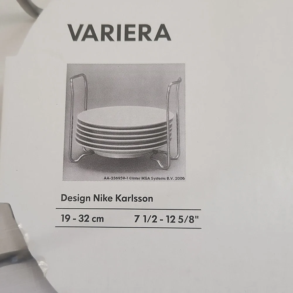 IKEA plate holder