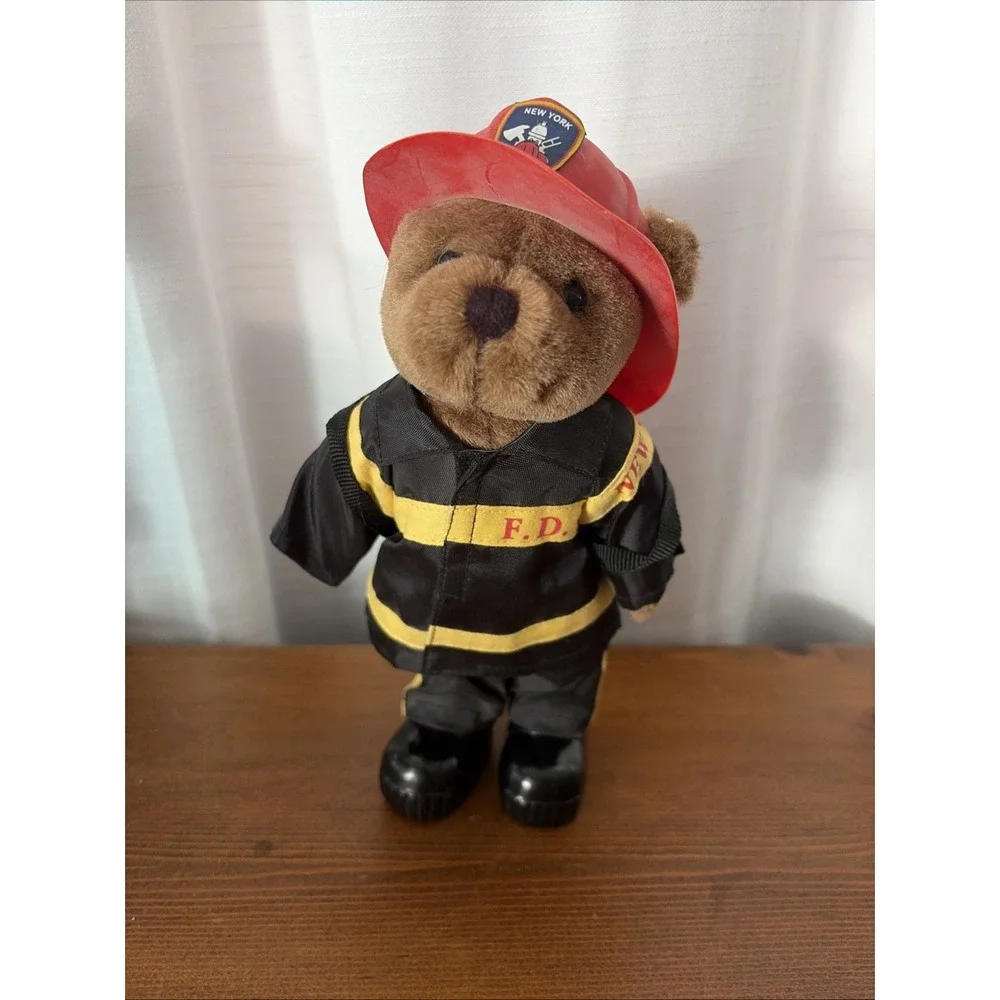 Comemorative 2001 American Hero NYFD Bear‎ Plush