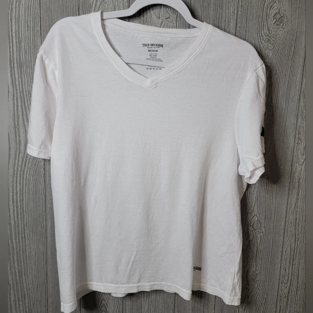 True Religion Men's Classic White Tee