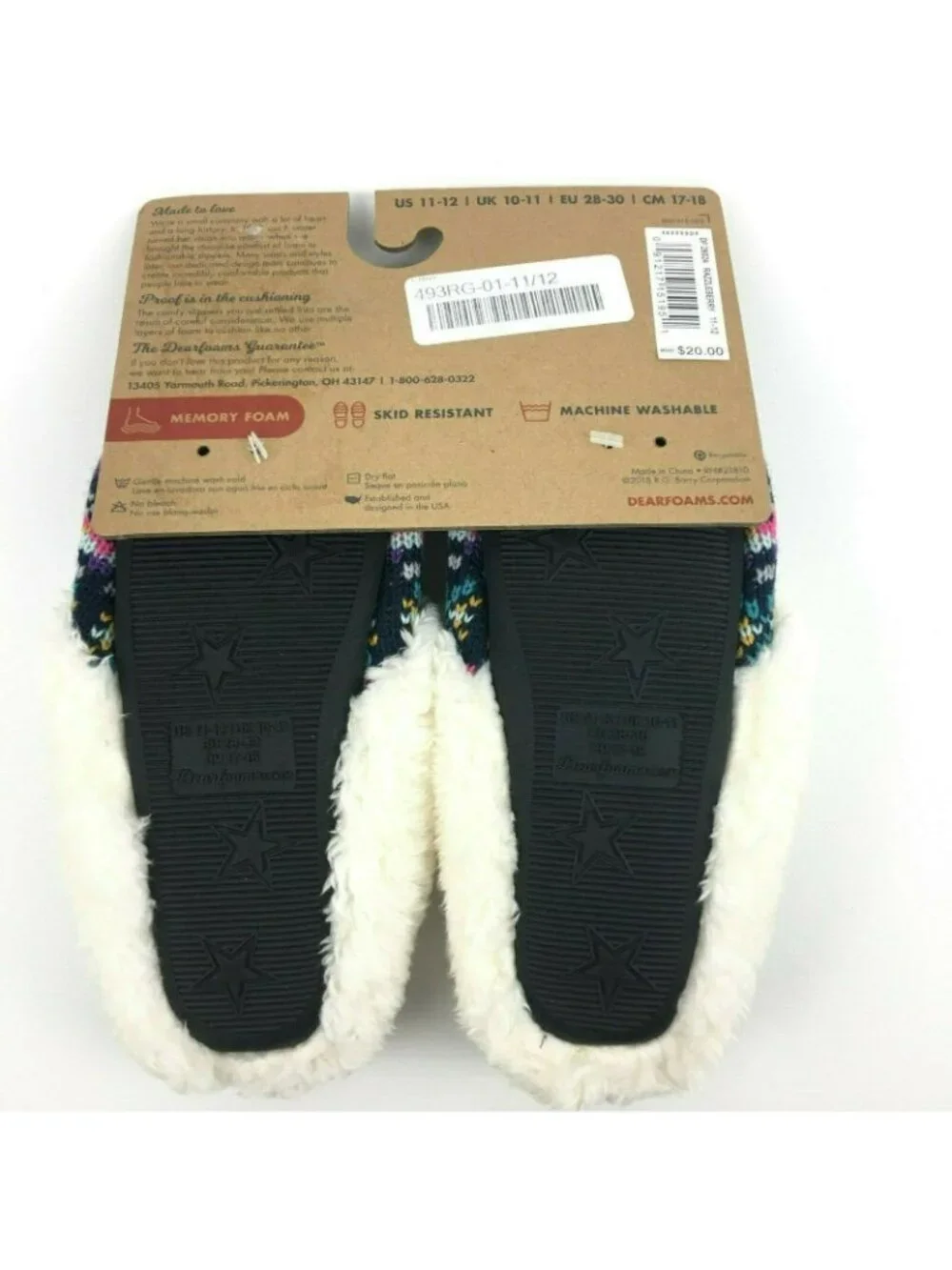 dearfoams memory foam