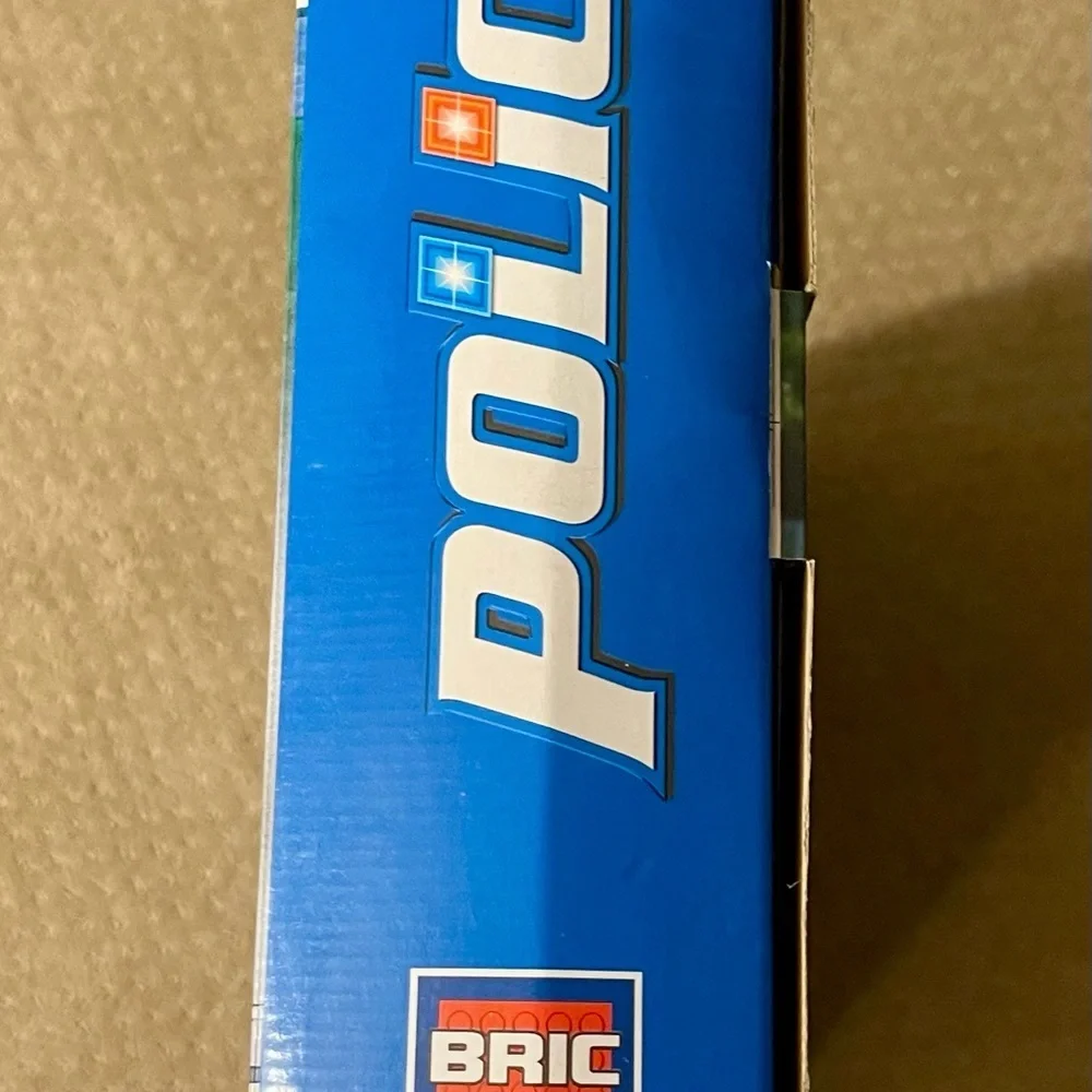 BRICTEK Police (NIB) Building Blocks (Compatible w/Other Leading Brands) (11010)