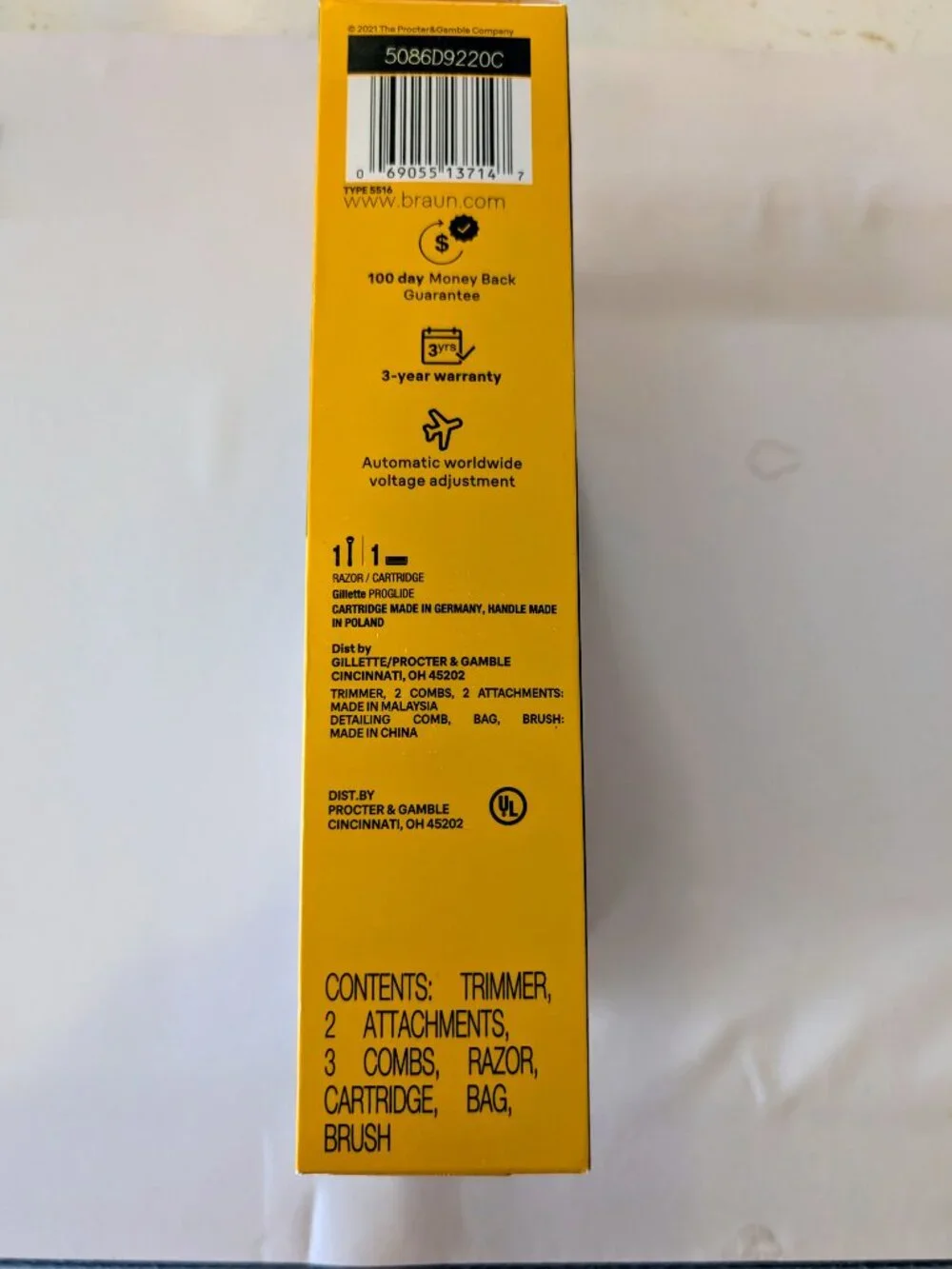 Braun new package