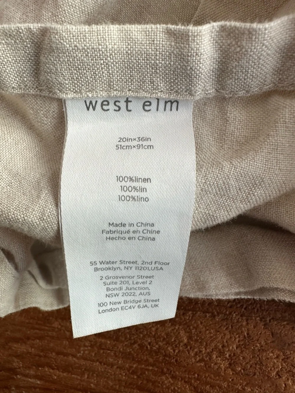 West Elm soft elevated