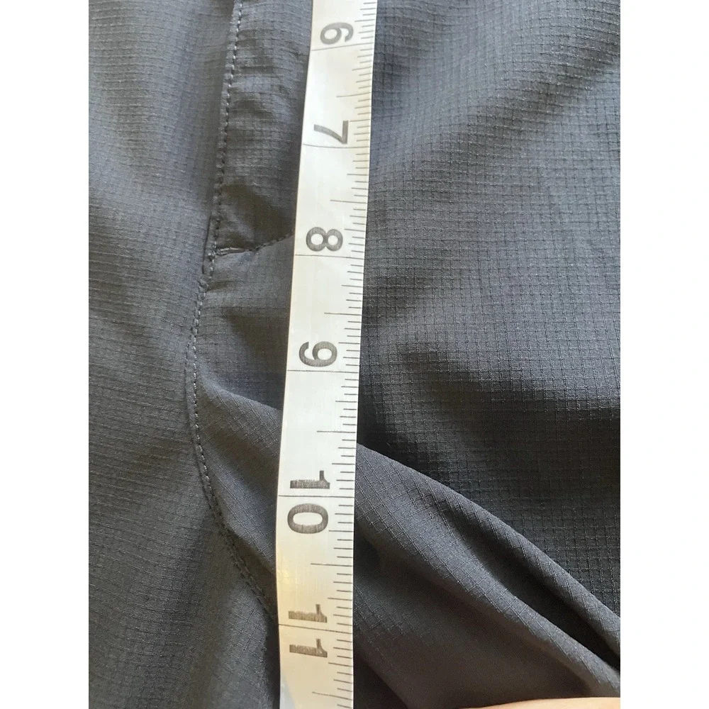 Eddie Bauer Pants Womens 16 Stretch Ripstop Crop Drawstring Hiking Mesh‎ Pockets