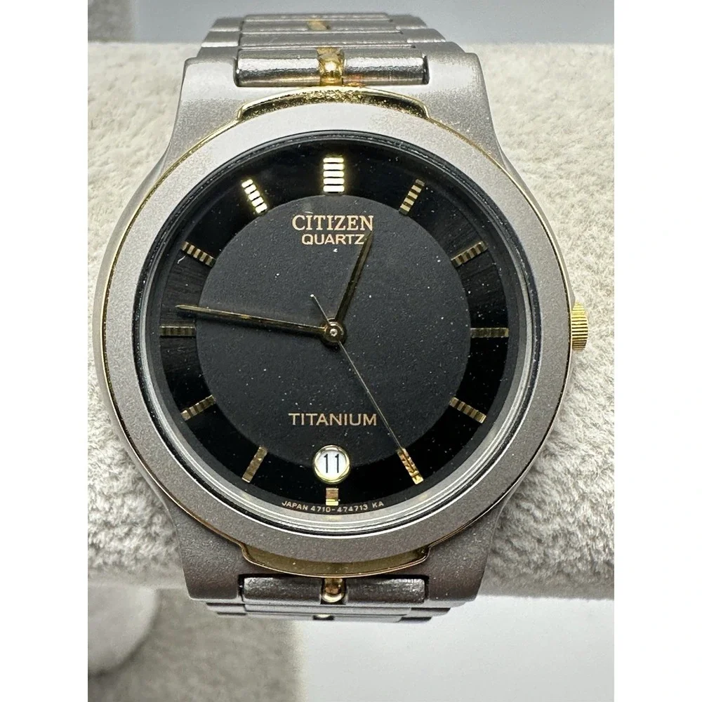 Citizen 4710-471717 Mens Watch New Battery 34MM‎ 6.75