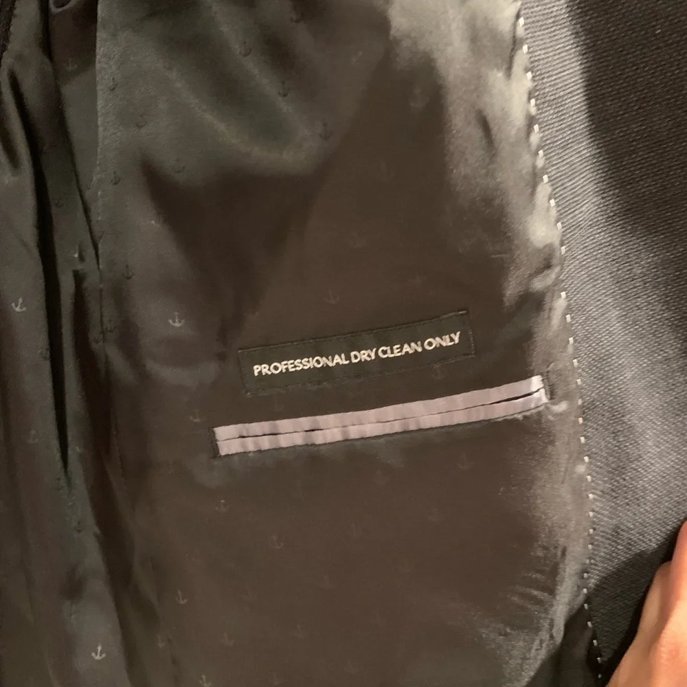 Tommy Hilfiger Black Blazer Size 40L