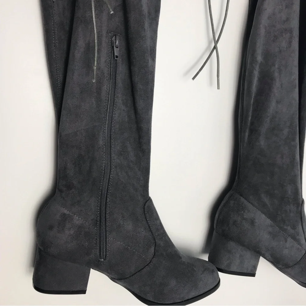gray faux