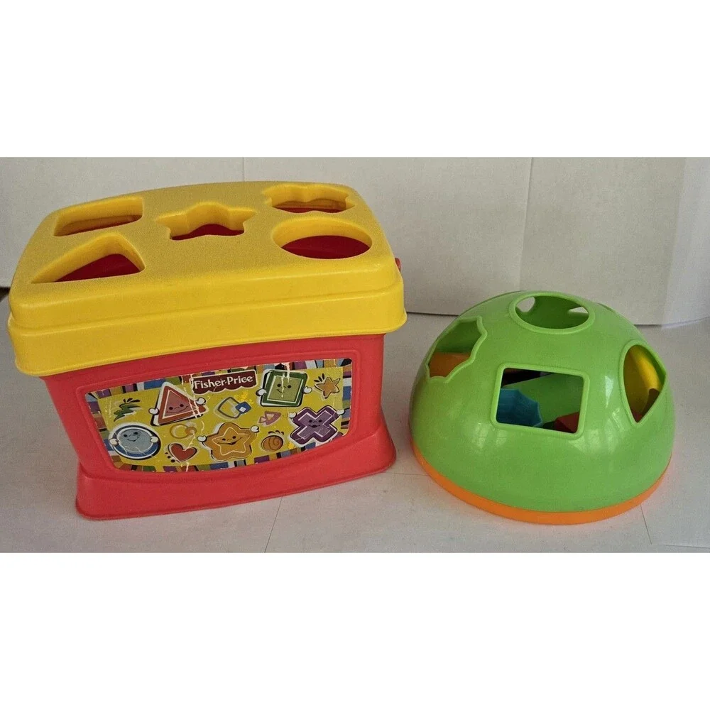 Fisher-Price Shape Sorter Toy Lot w/ Blocks Toddler Learning Developmental Toys