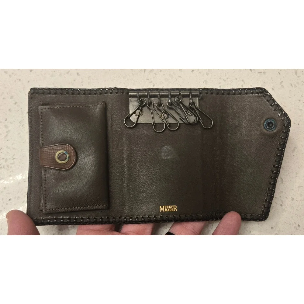 Meermin billfold accents snap