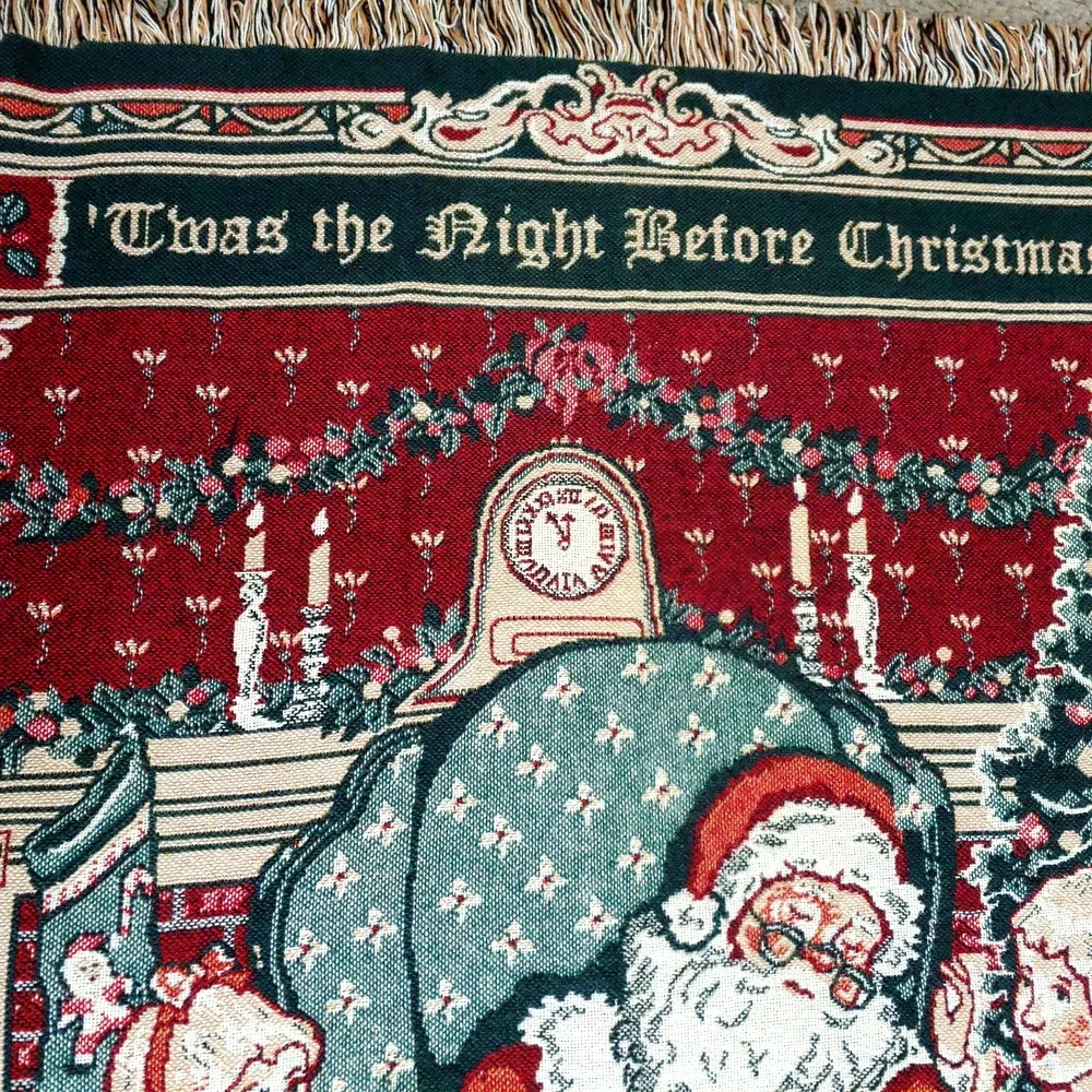 Unbranded holiday tapestry