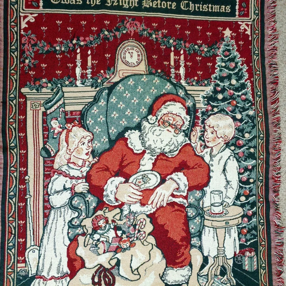 Unbranded holiday tapestry