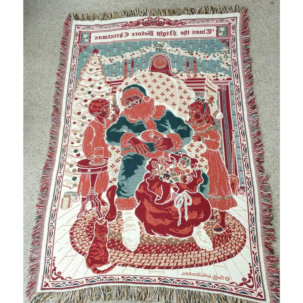 Unbranded holiday tapestry