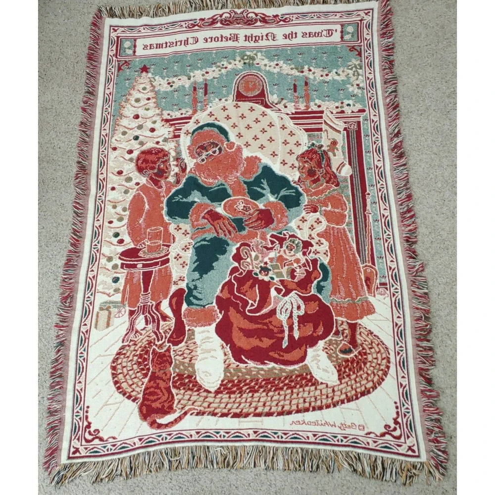 Unbranded holiday tapestry