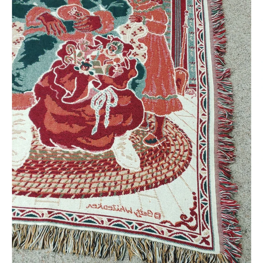 Unbranded holiday tapestry