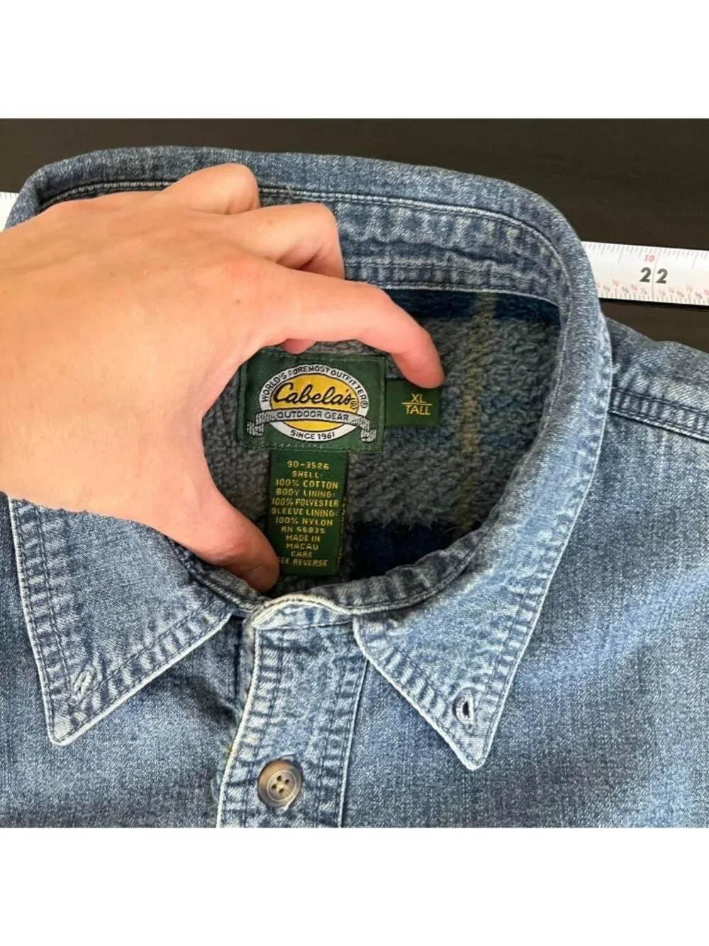 Cabelas size xl