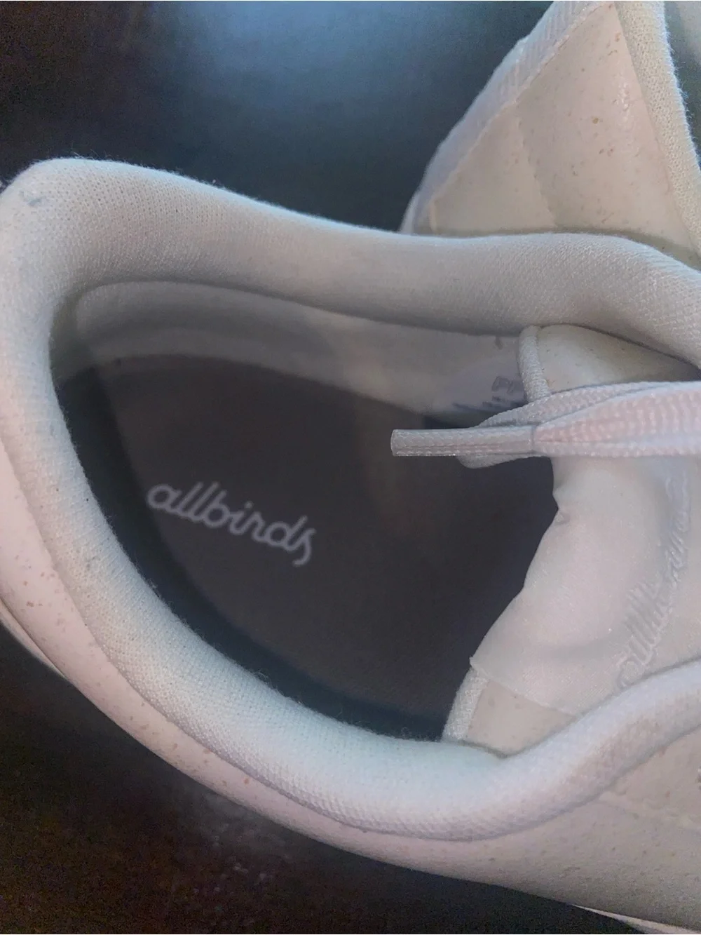Ladies All Birds pacer Sneaker in Off-White size 9