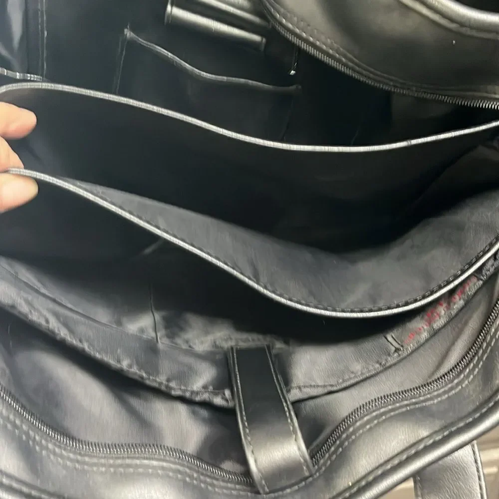 Leather tech sleek stylish
