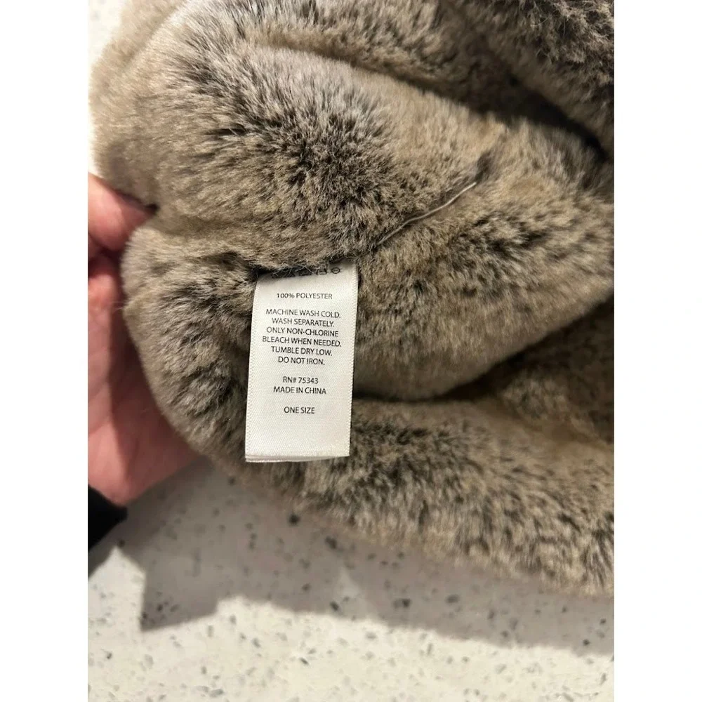 Max Studio plush faux