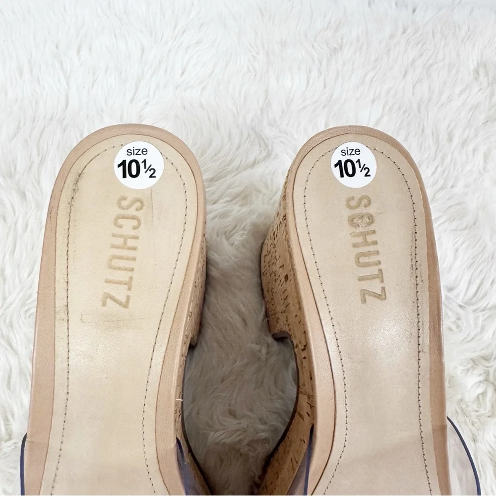 SCHUTZ heel cork