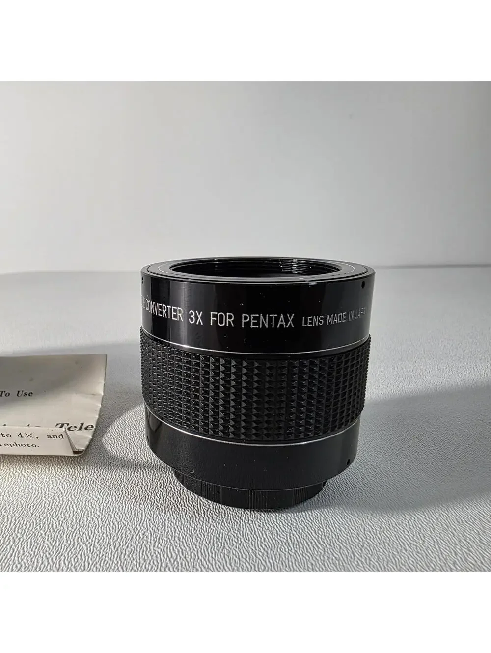Calman Auto Tele Converter 3X for Pentax - K with Snap Case - Made in Japan
