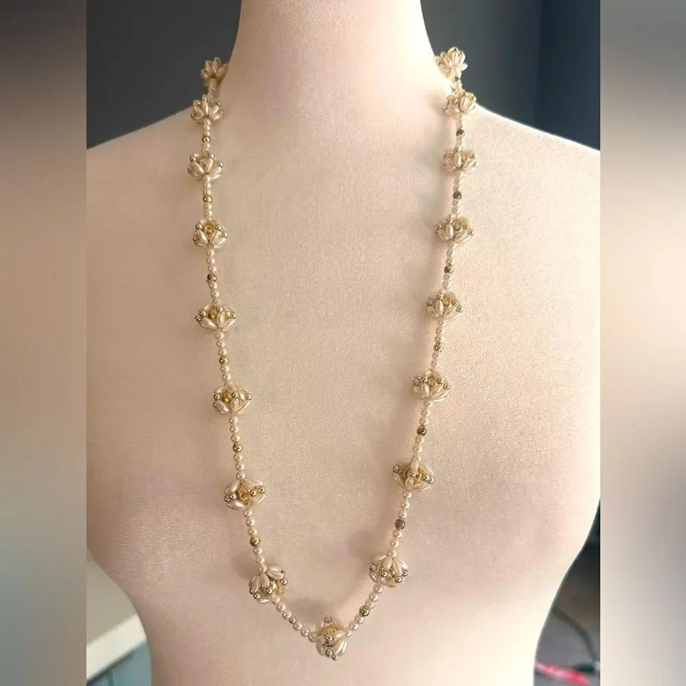 Vintage Seed Pearl Necklace