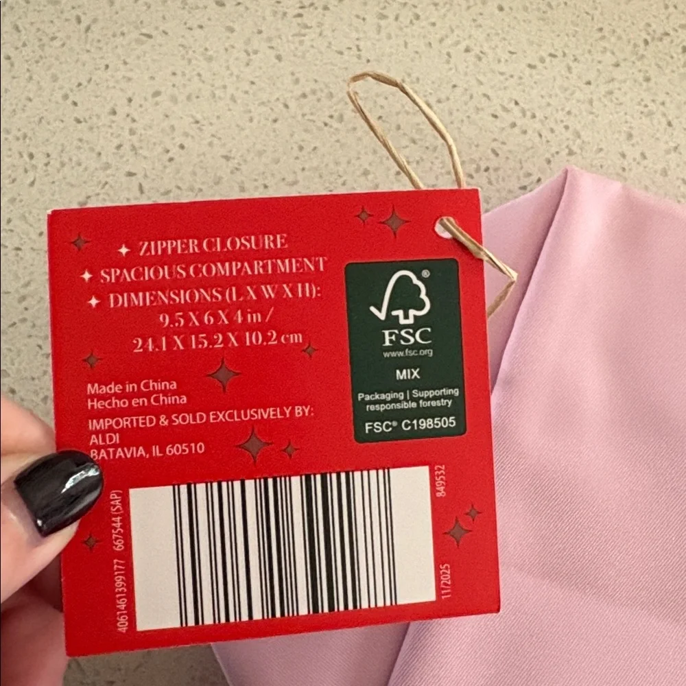 Aldi charming pink