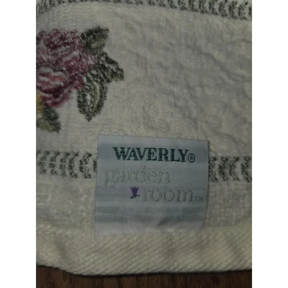 Waverly Garden Room Rose Cottage CoreTowel Hand Towel And Washcloth
