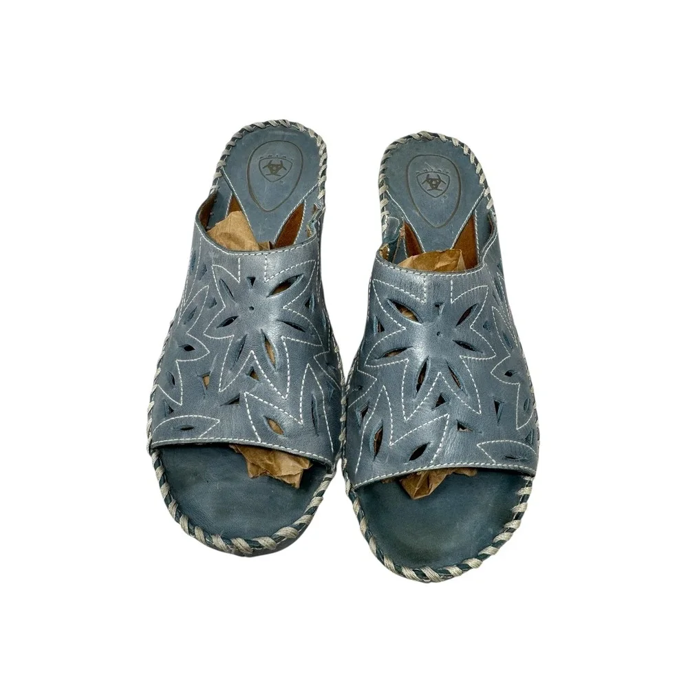 Ariat leather wedge