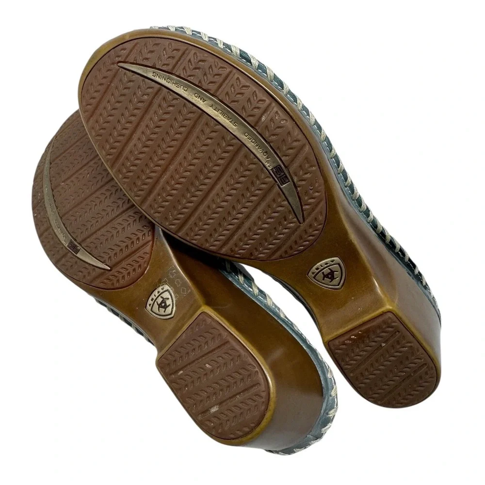 Ariat leather wedge