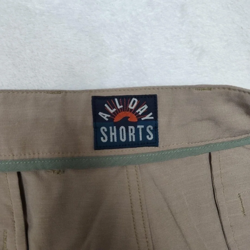 Faherty Shorts Mens 38 Beige 7