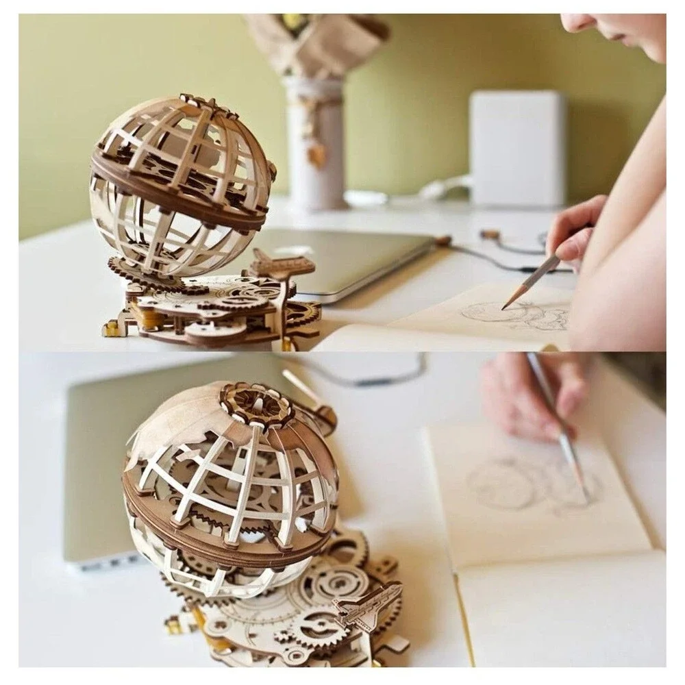 UGEARS globe 3d