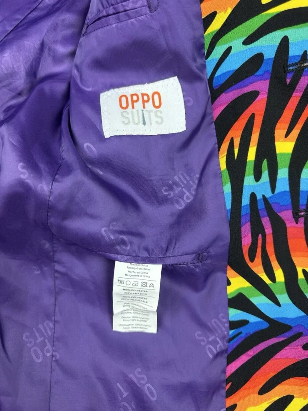 OppoSuits wild rainbow