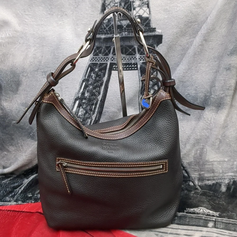 Dooney & Bourke black pebble