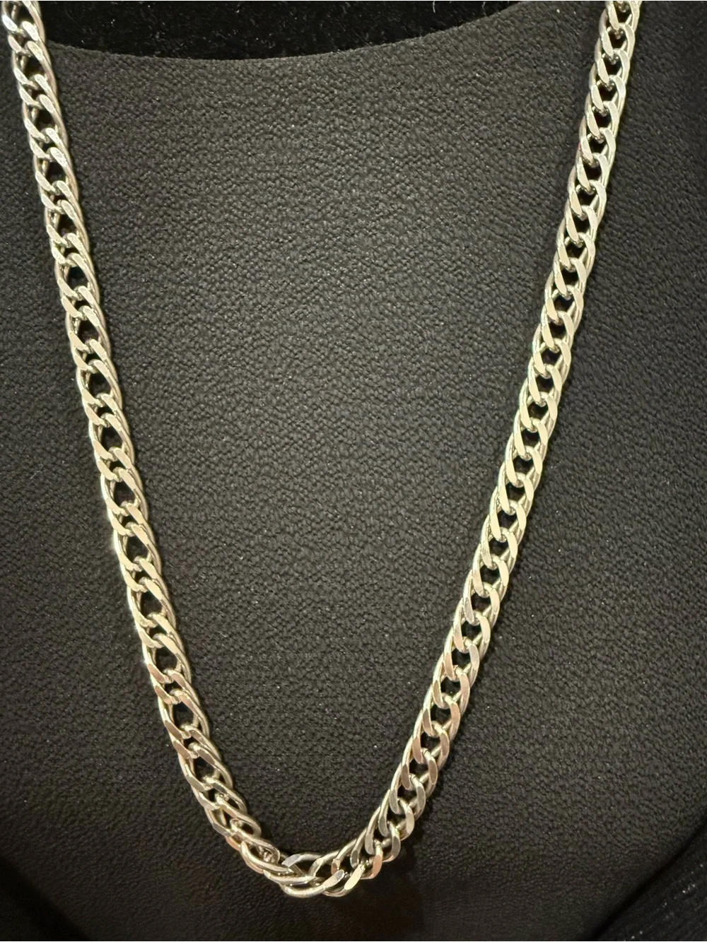 925 Sterling Silver polished silver