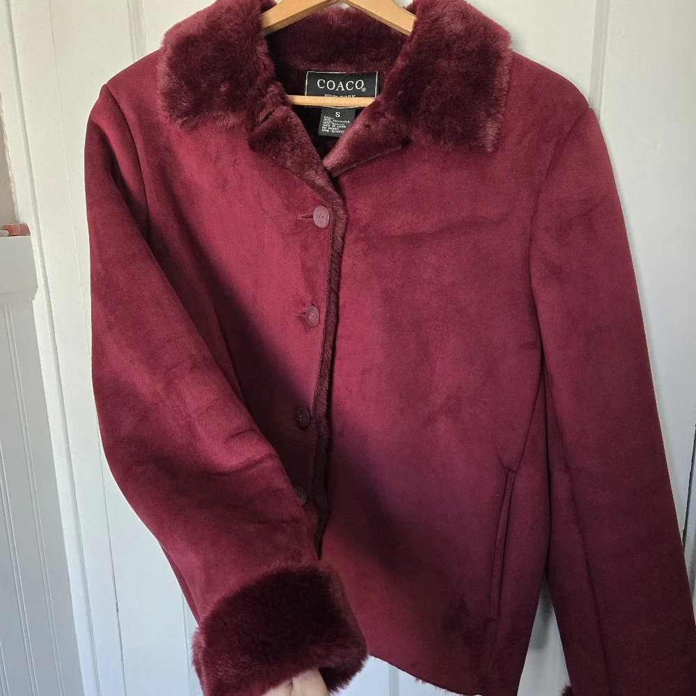 Coaco New York polyester shearling